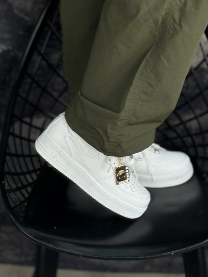 Nike Air Force 1 Mid '07 in a triple white