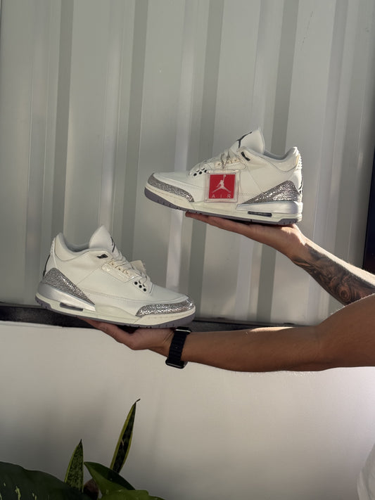 Air Jordan Retro 3 White/Cement Grey
