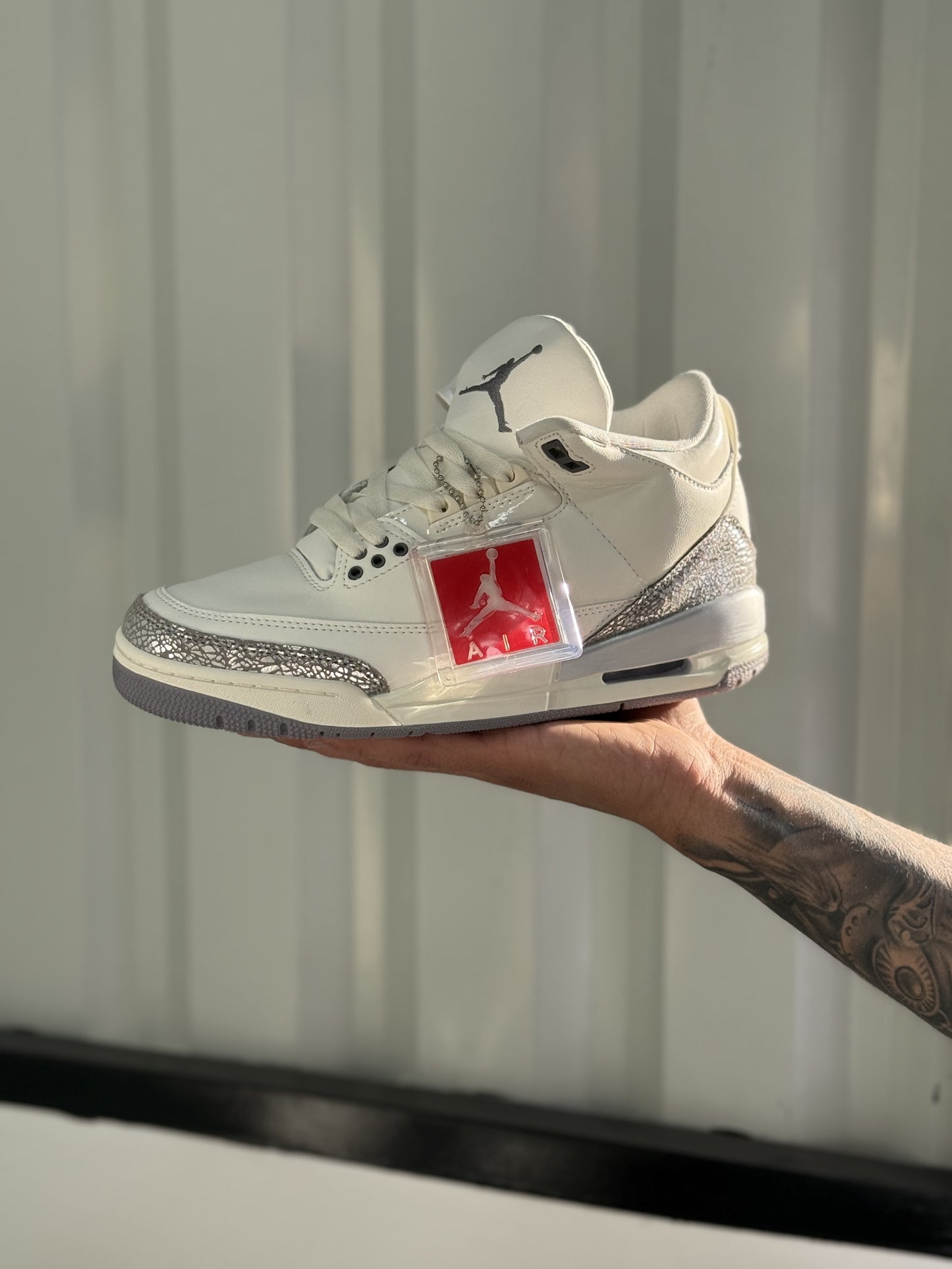 Air Jordan Retro 3 White/Cement Grey