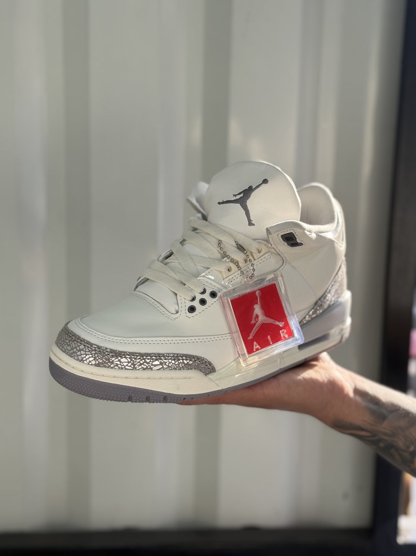 Air Jordan Retro 3 White/Cement Grey