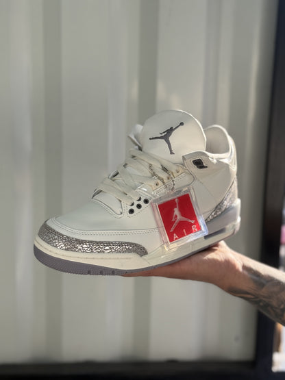Air Jordan Retro 3 White/Cement Grey