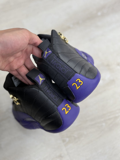 Air Jordan 12 Black Purple