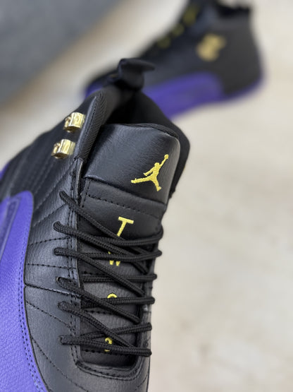 Air Jordan 12 Black Purple