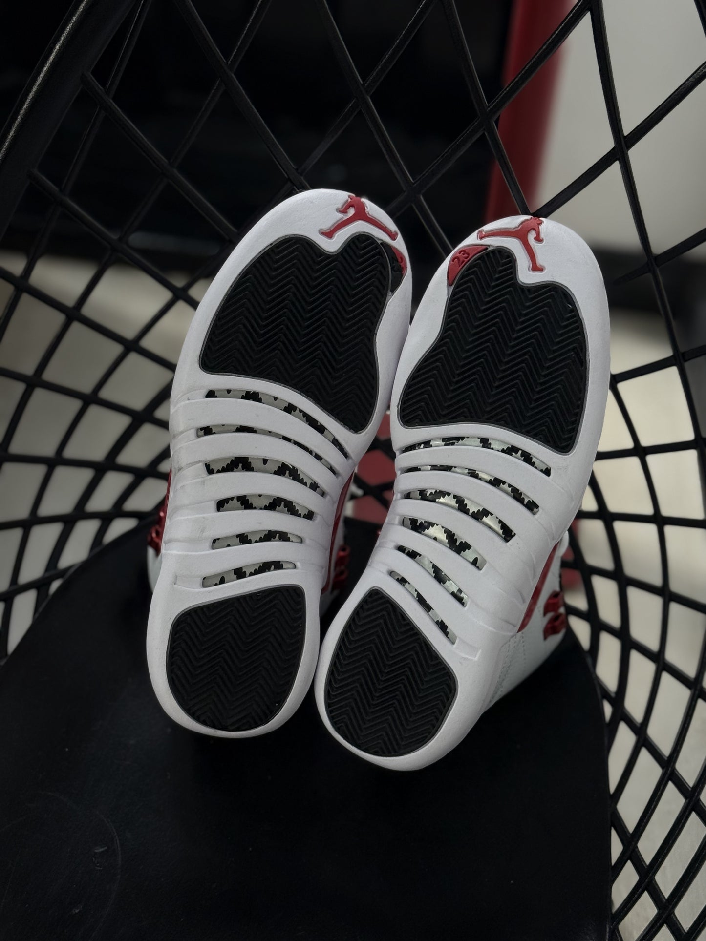 Air Jordan  12 White Red