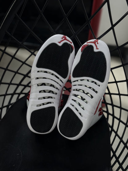 Air Jordan  12 White Red
