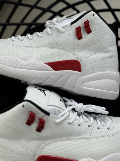 Air Jordan  12 White Red