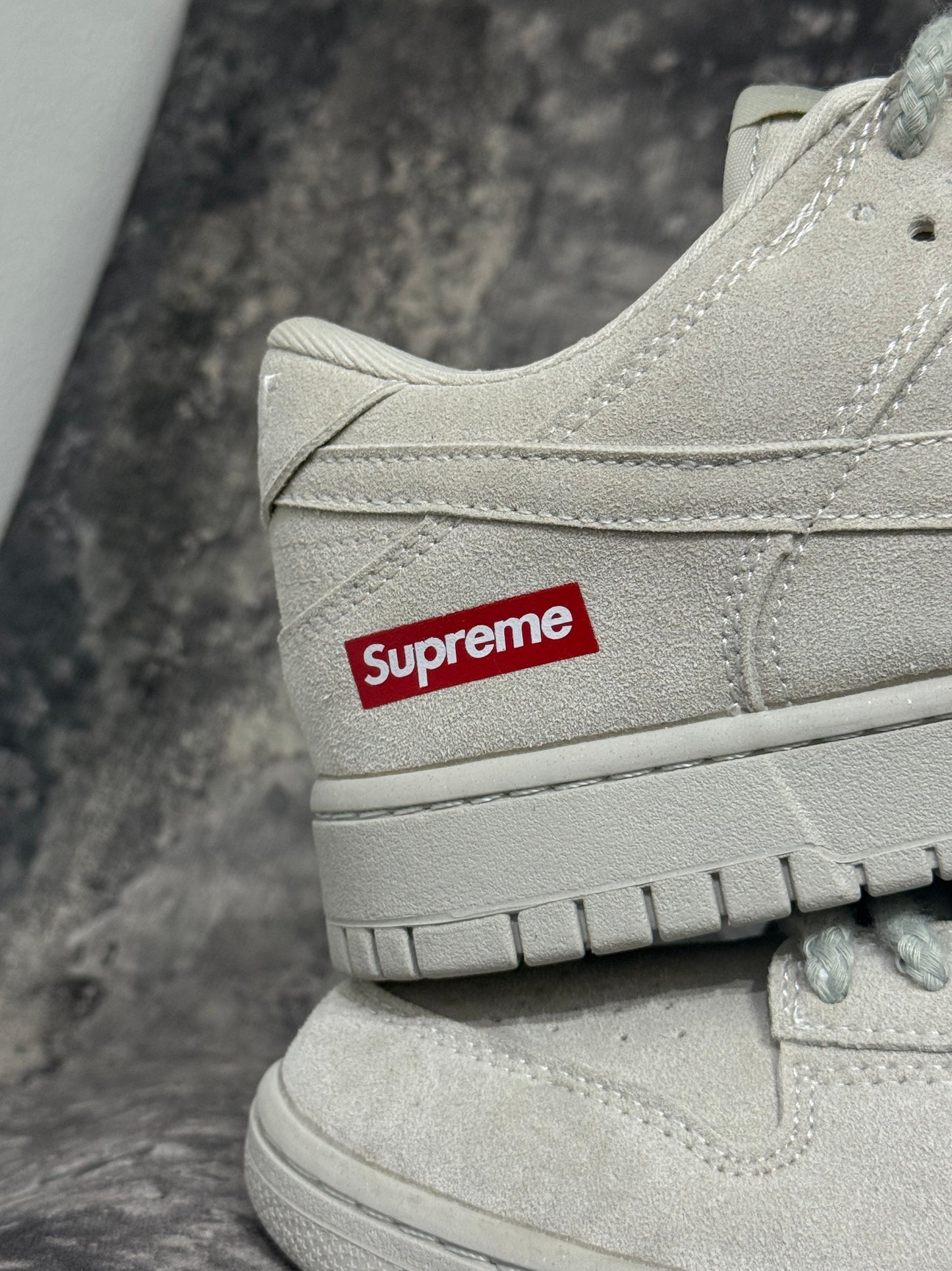 Nike SB Dunk Low x Supreme "White Cement"