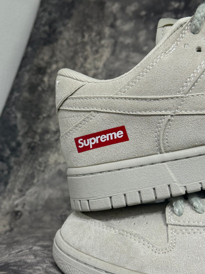 Nike SB Dunk Low x Supreme "White Cement"