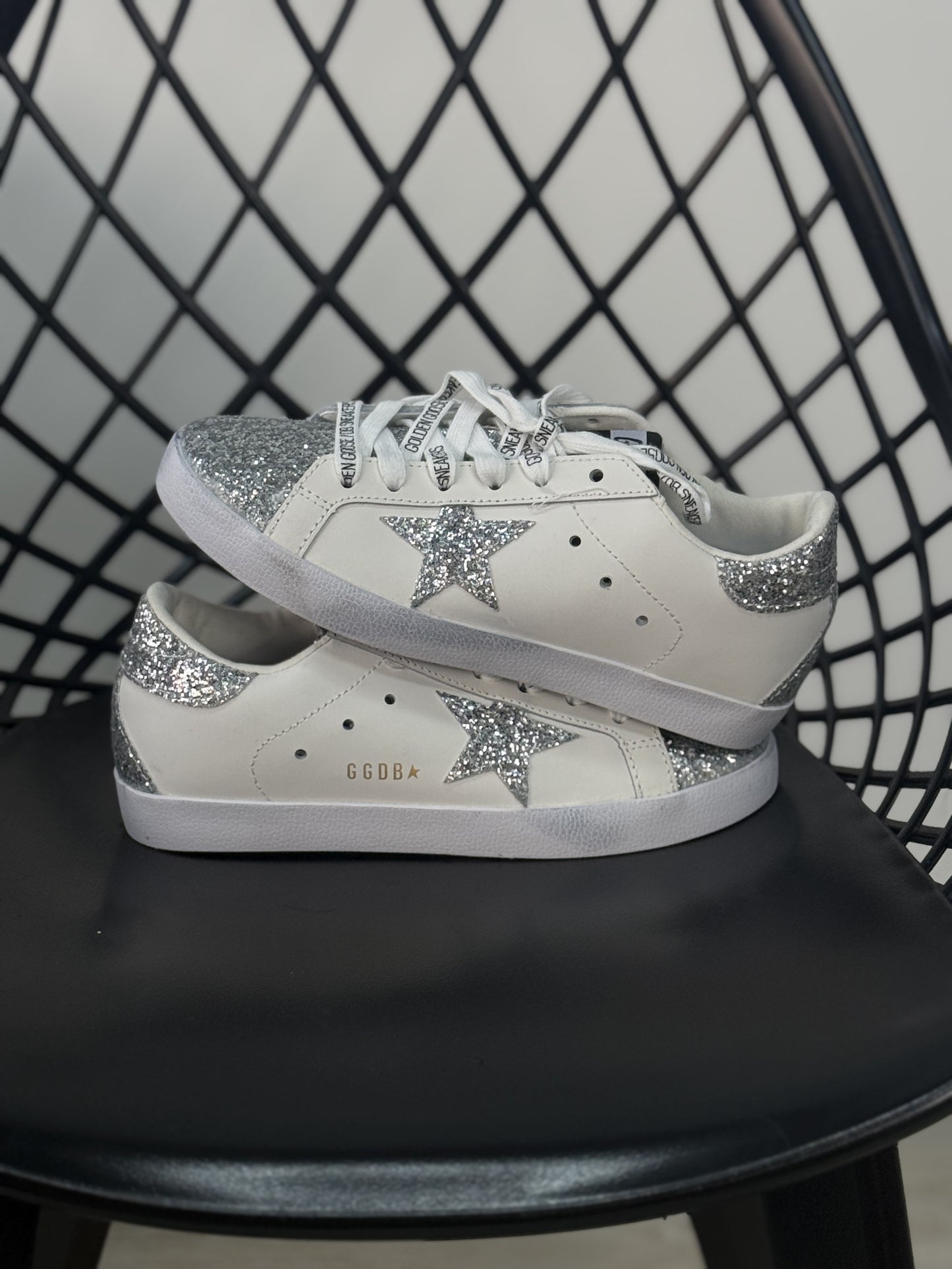 GoldenGoose Superstar Silver