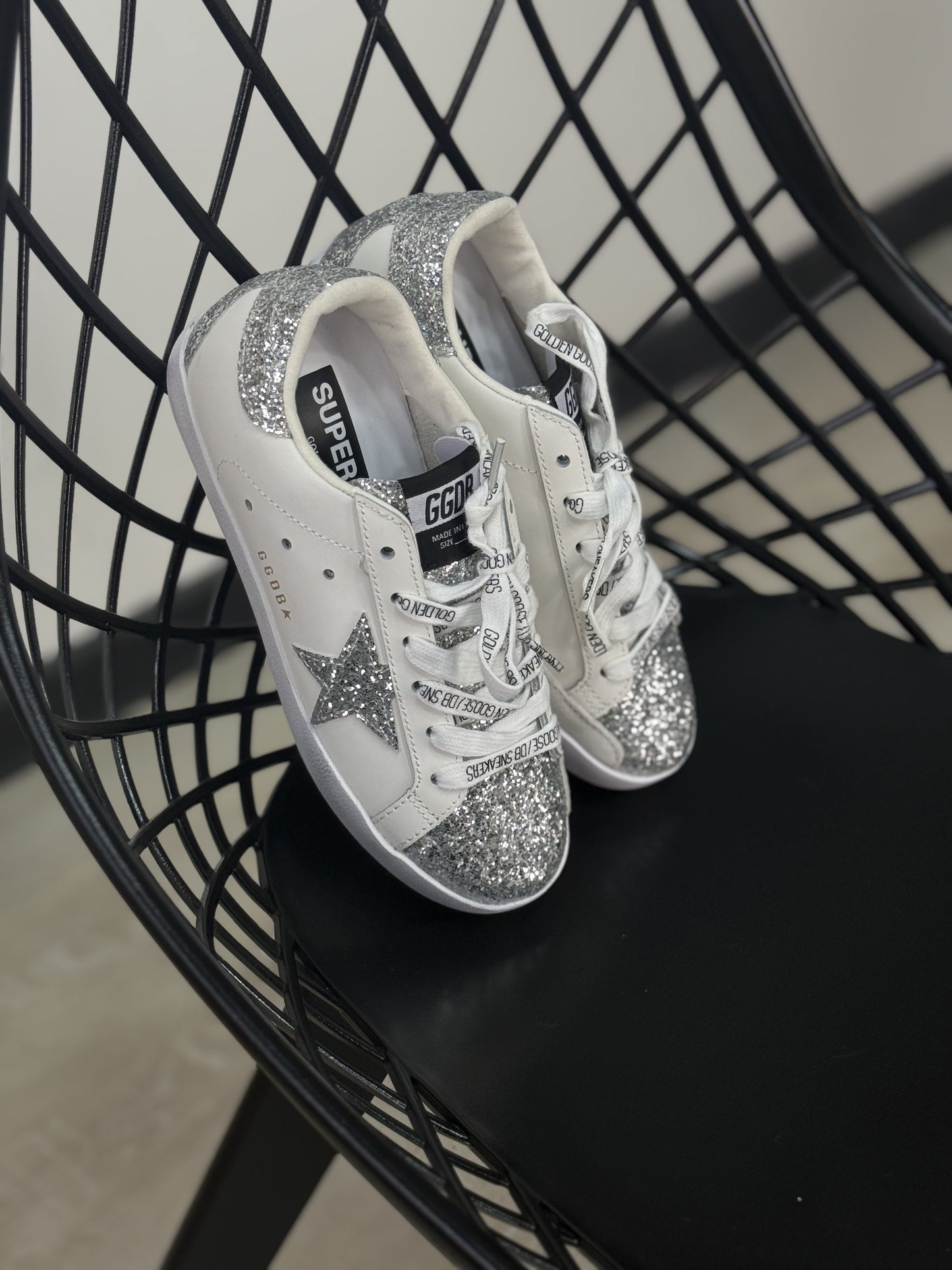 GoldenGoose Superstar Silver
