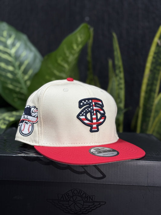 New era Minnesota Twins Khaki- Red