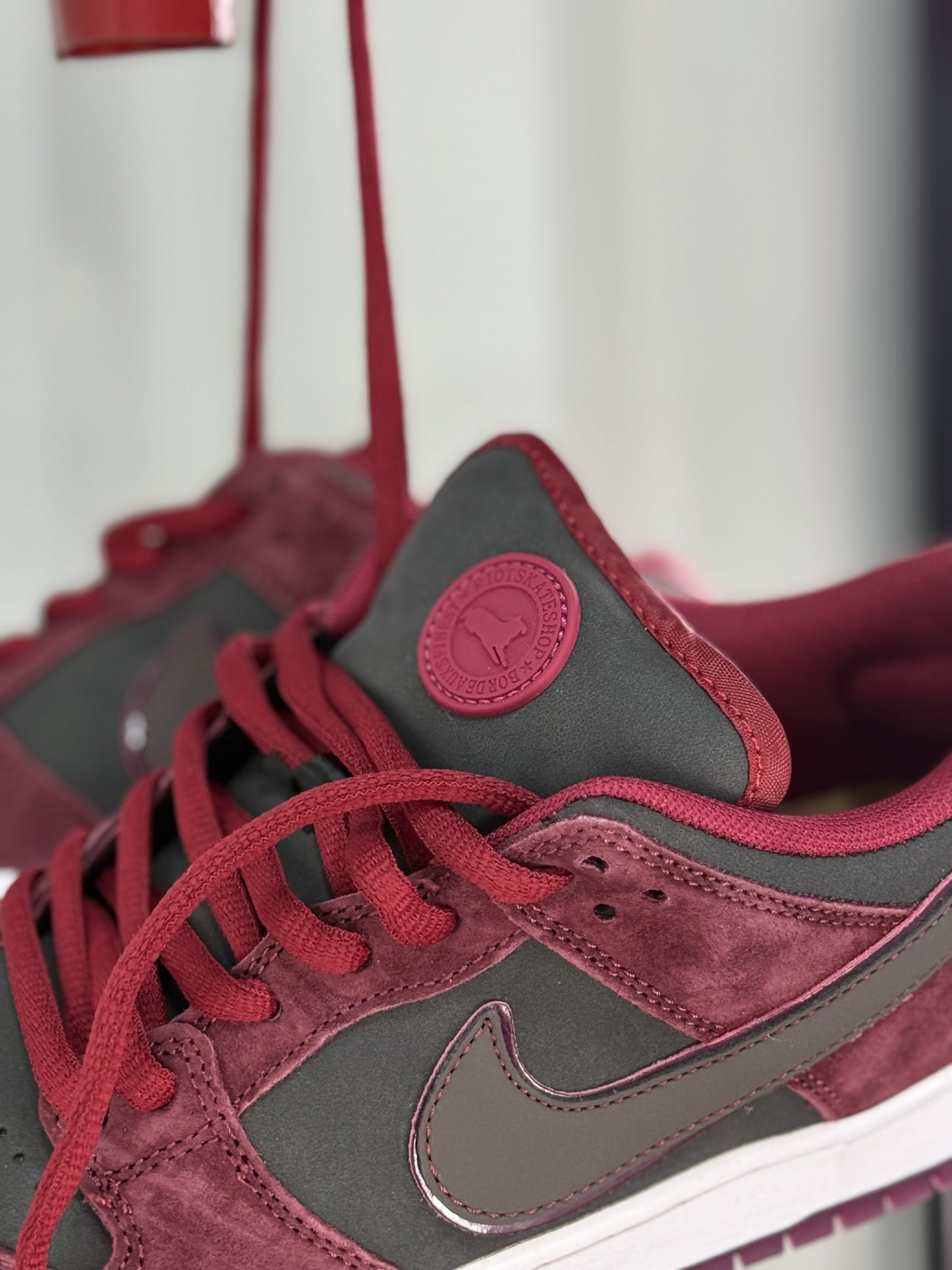 Nike Sb Dunk Low Burgundy