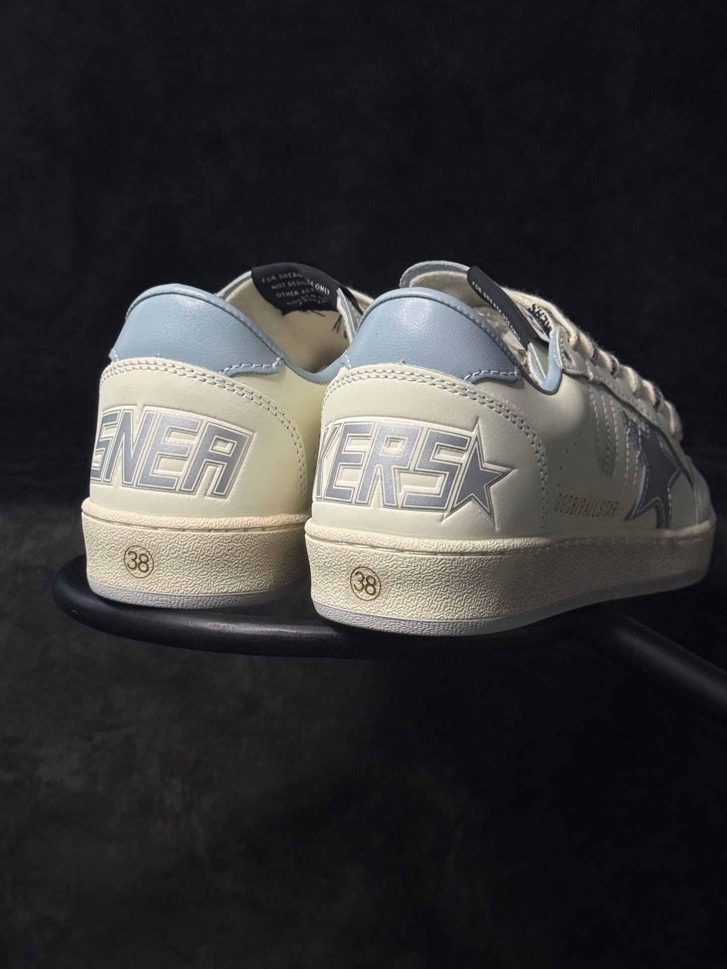Golden Goose Ball Star White / Blue Fog / Silver