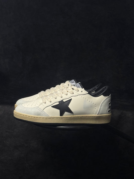 Golden Goose Ball Star White Black
