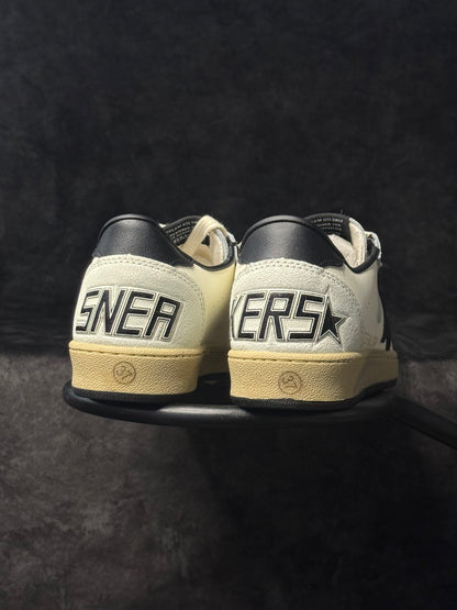 Golden Goose Ball Star White Black