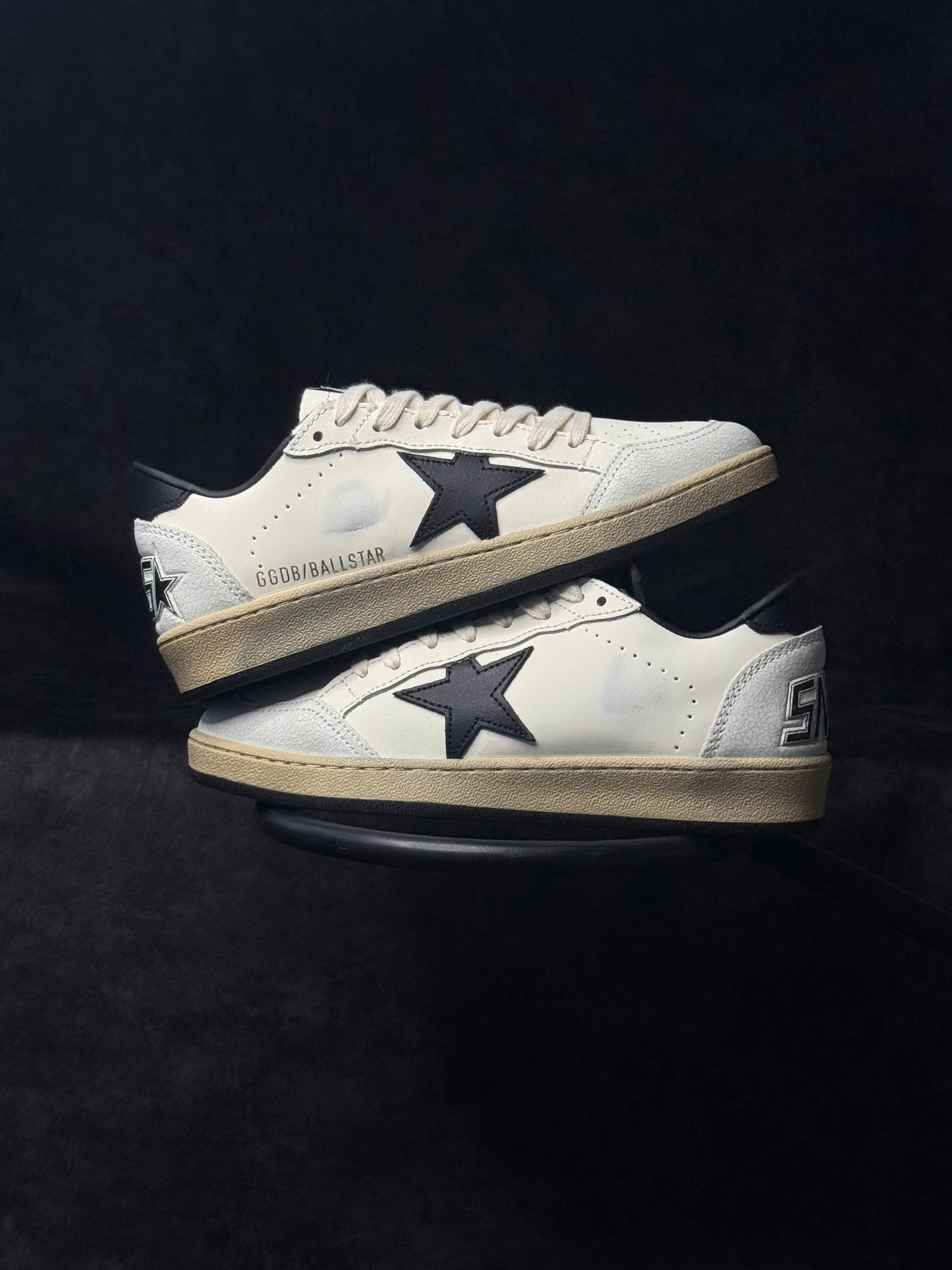Golden Goose Ball Star White Black