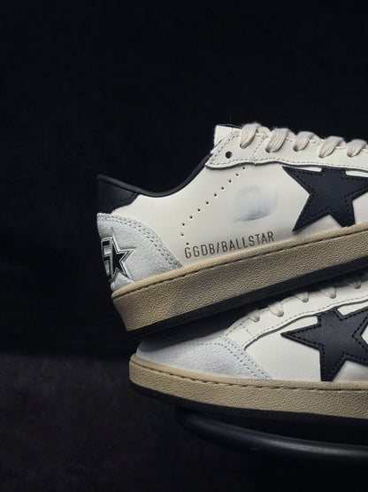 Golden Goose Ball Star White Black