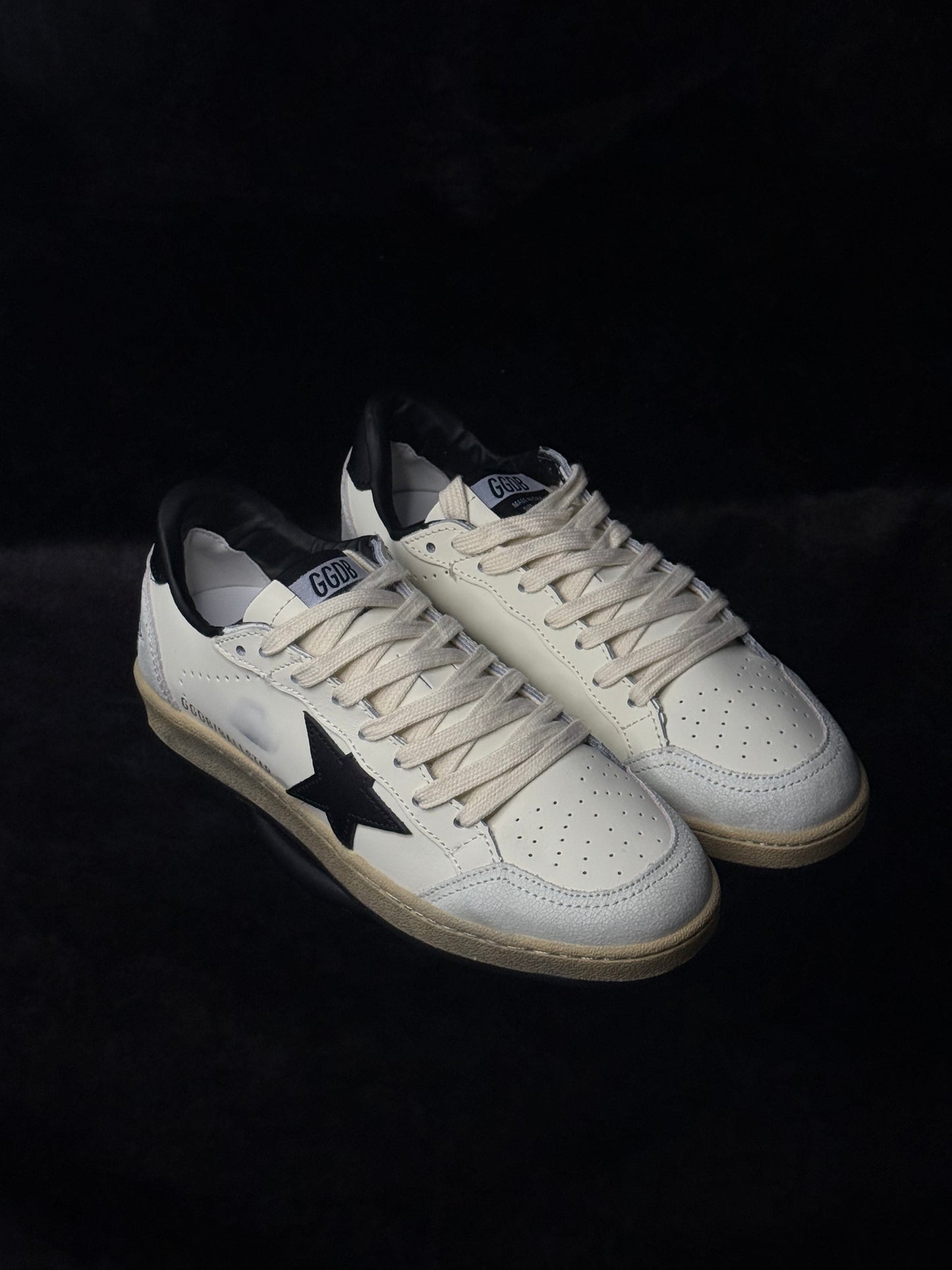 Golden Goose Ball Star White Black