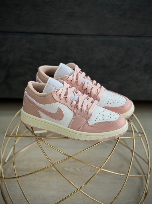 Air Jordan 1 Low “Pink Oxford Suede