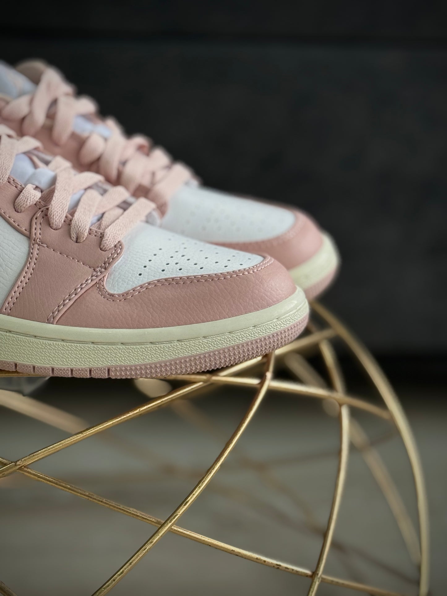 Air Jordan 1 Low “Pink Oxford Suede