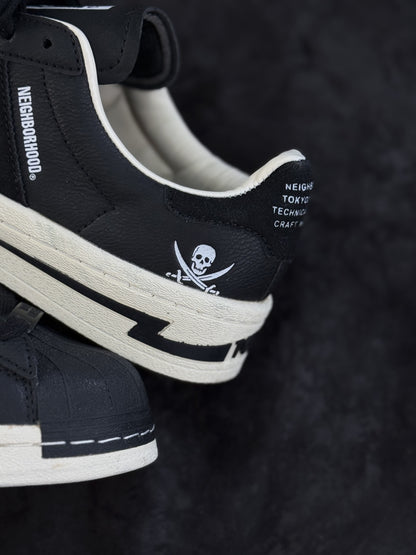 Adidas Superstar x Neighborhood “Black Bone”