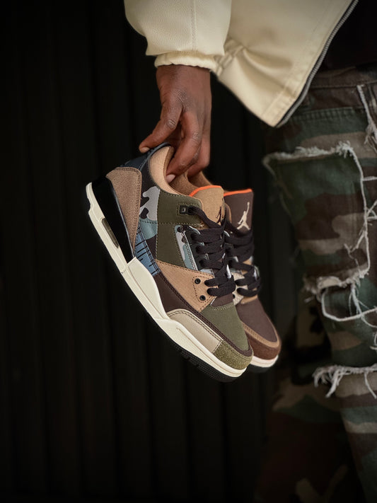 Air Jordan 4 Retro SE Patchwork Camo | Deluxe Kicks