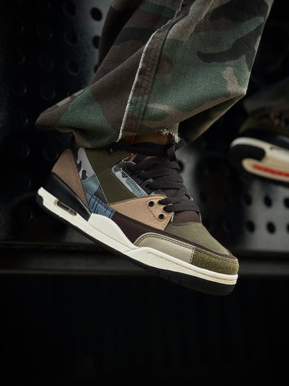 Air Jordan 4 Retro SE Patchwork Camo | Deluxe Kicks