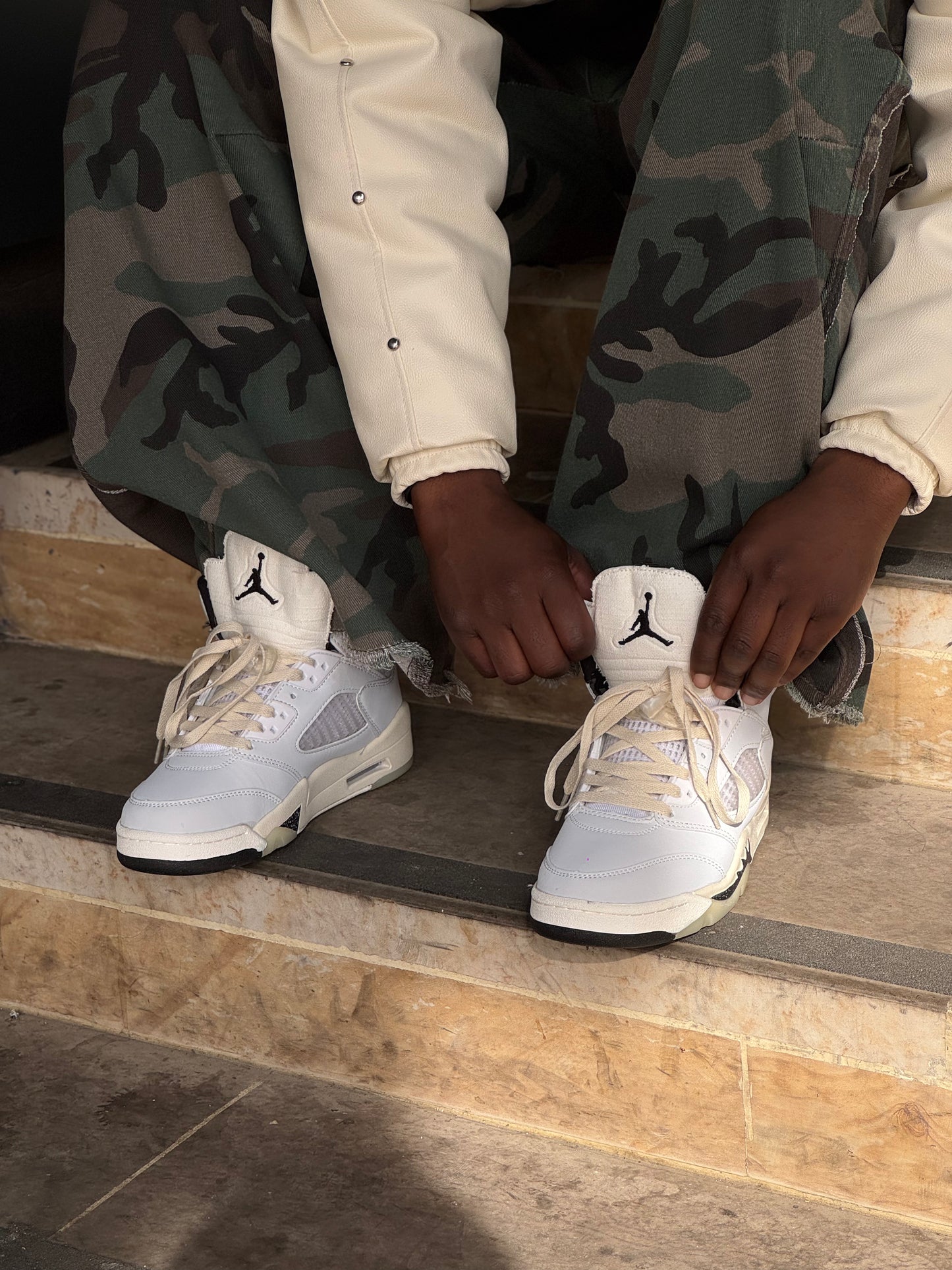 Air Jordan 5 Retro – Sail Cream