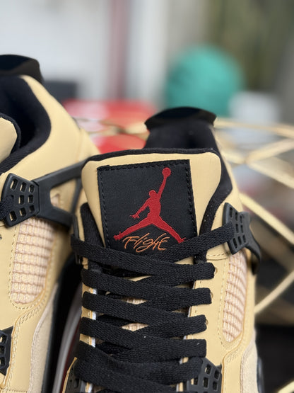 Air Jordan 4 Desert Black Red – Edición Urbana Premium