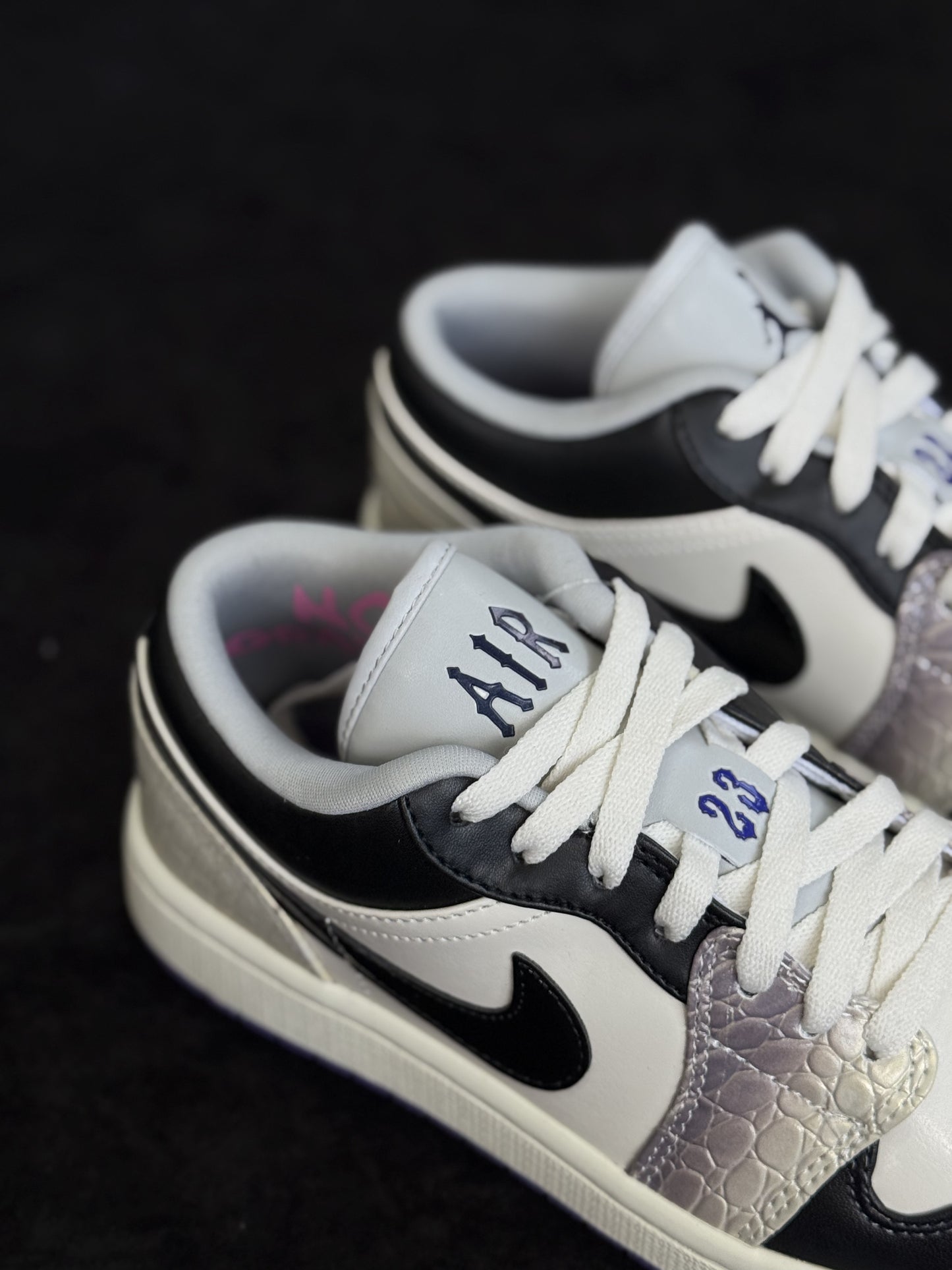 Jordan Tenis Air Jordan 1 Low | Morado