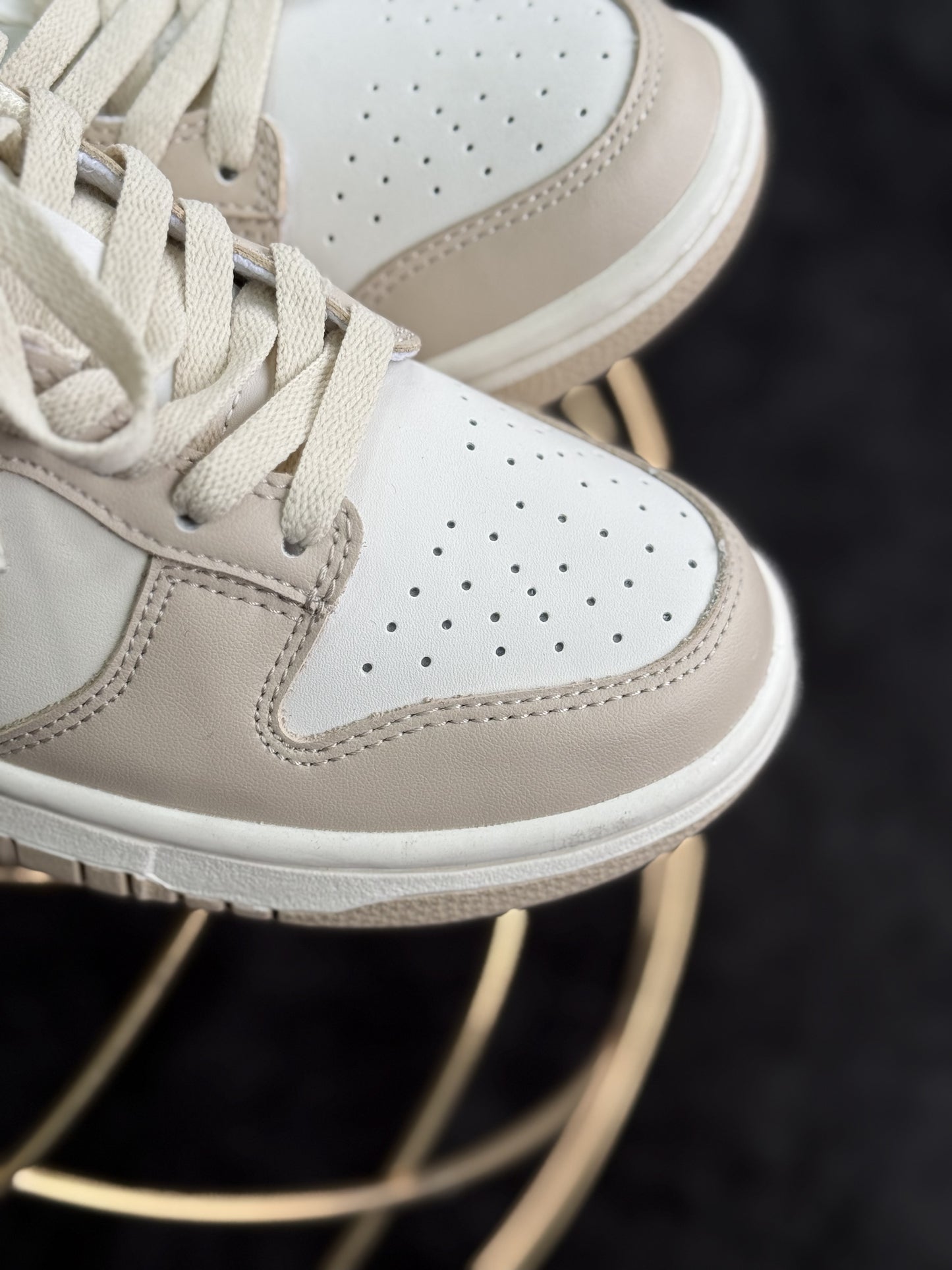 Nike Dunk Low Phantom Metallic Gold