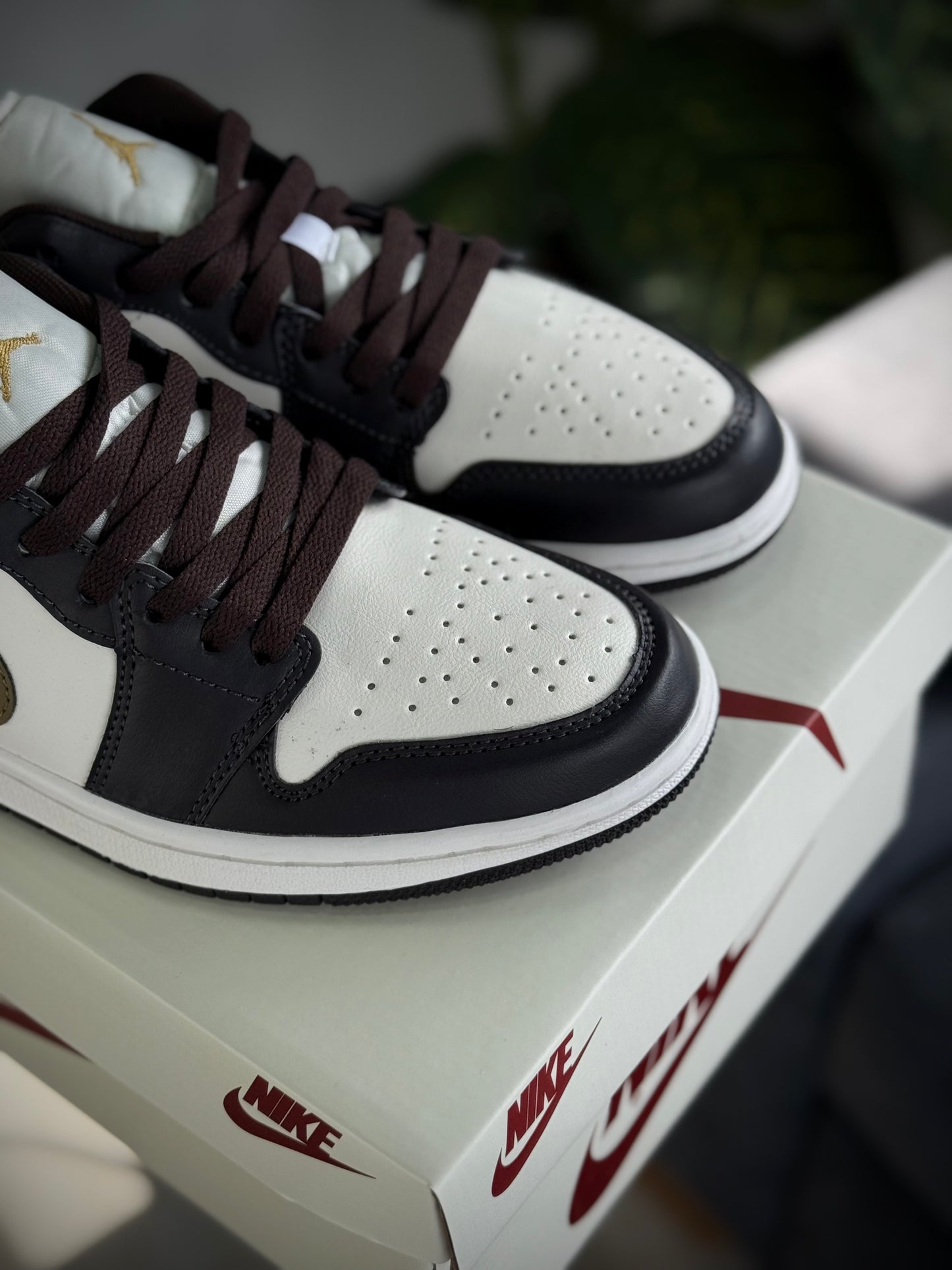 Nike Air Jordan 1 Low Café Blanco – Clásico Atemporal "SHADOW BROWN"