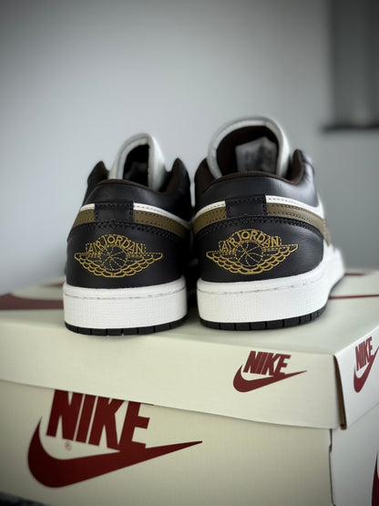 Nike Air Jordan 1 Low Café Blanco – Clásico Atemporal "SHADOW BROWN"