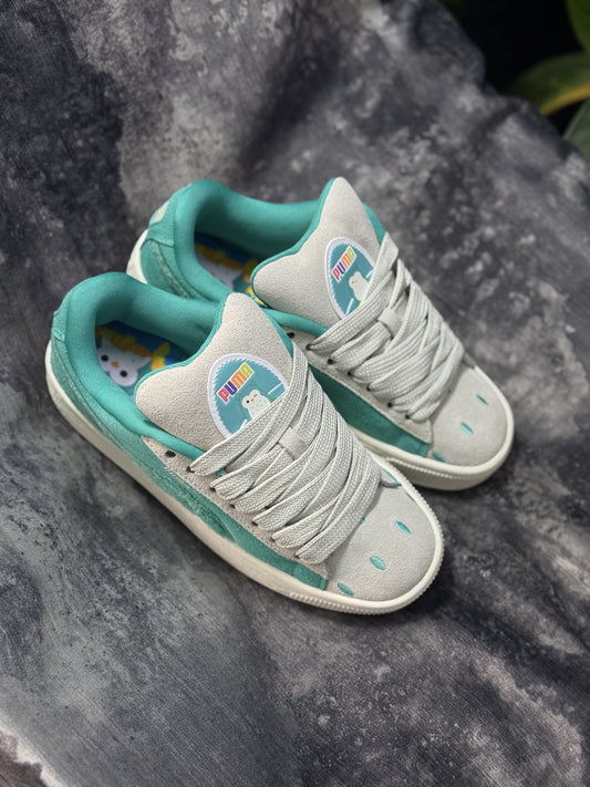 Puma x The Smurfs Suede, una colaboración especial entre Puma y Los Pitufos (The Smurfs).