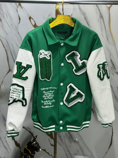 Chaqueta bomber tipo varsity-Louis Vuitton