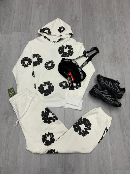 Set de sudadera con capucha y pantalón tipo jogger
