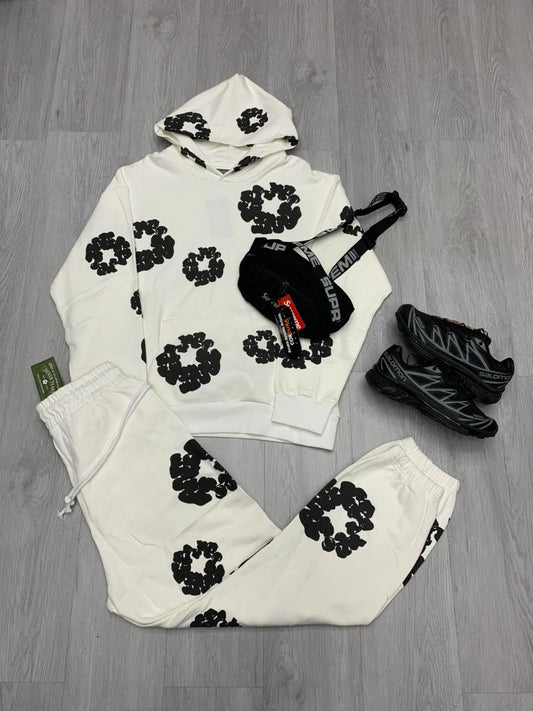Set de sudadera con capucha y pantalón tipo jogger